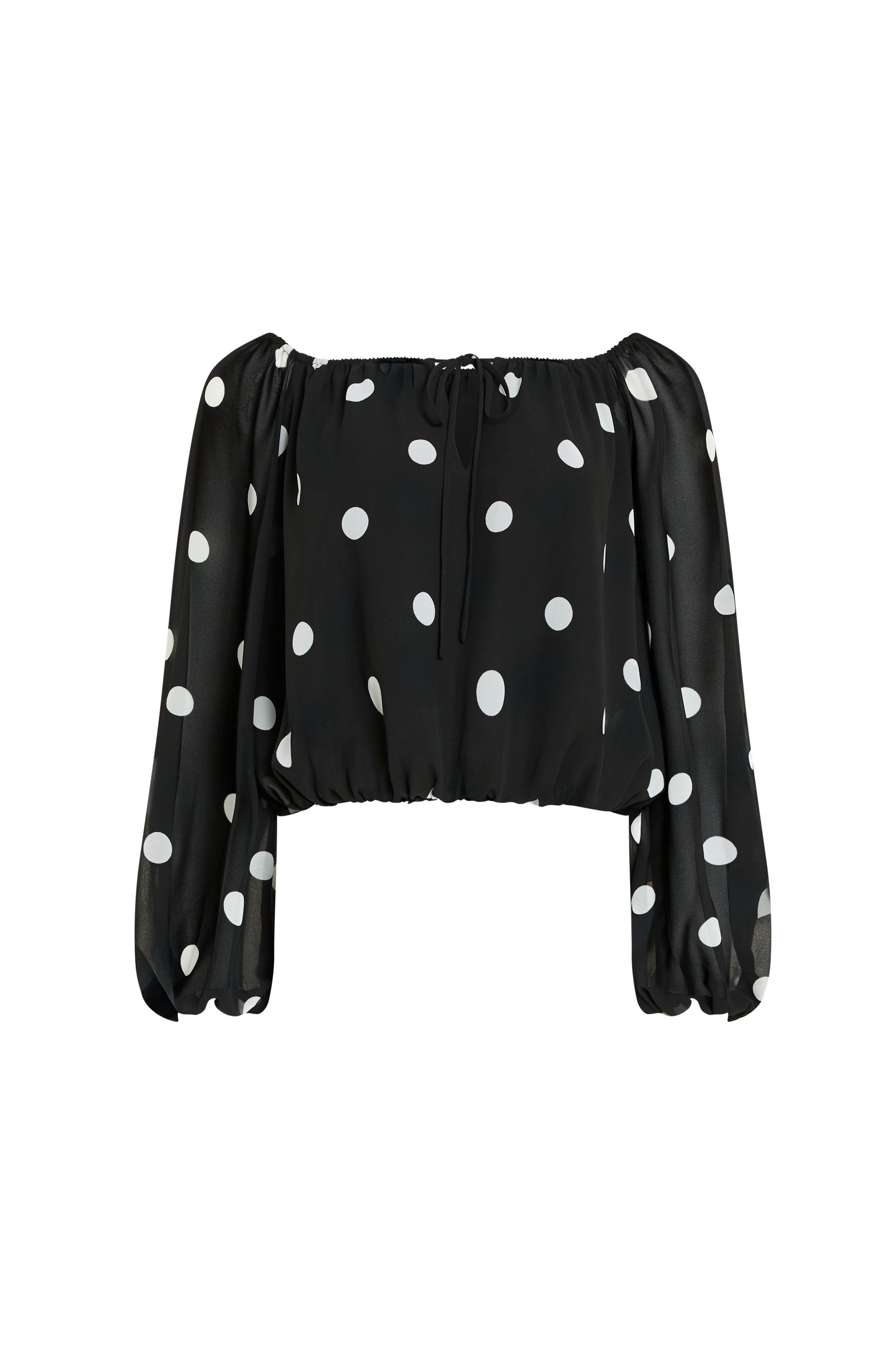 Dallas Top in Polka Dot