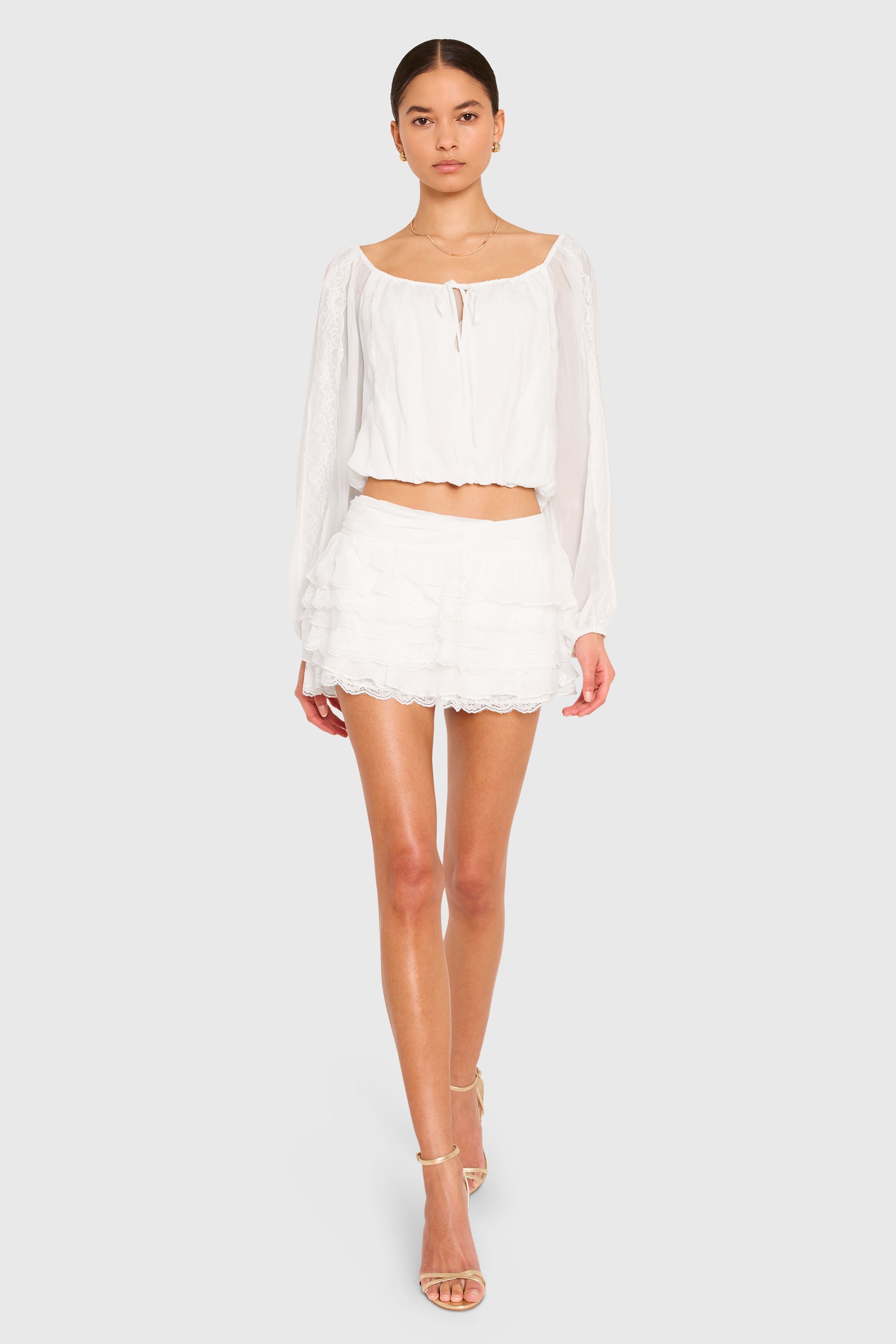 Dallas Top with Lace