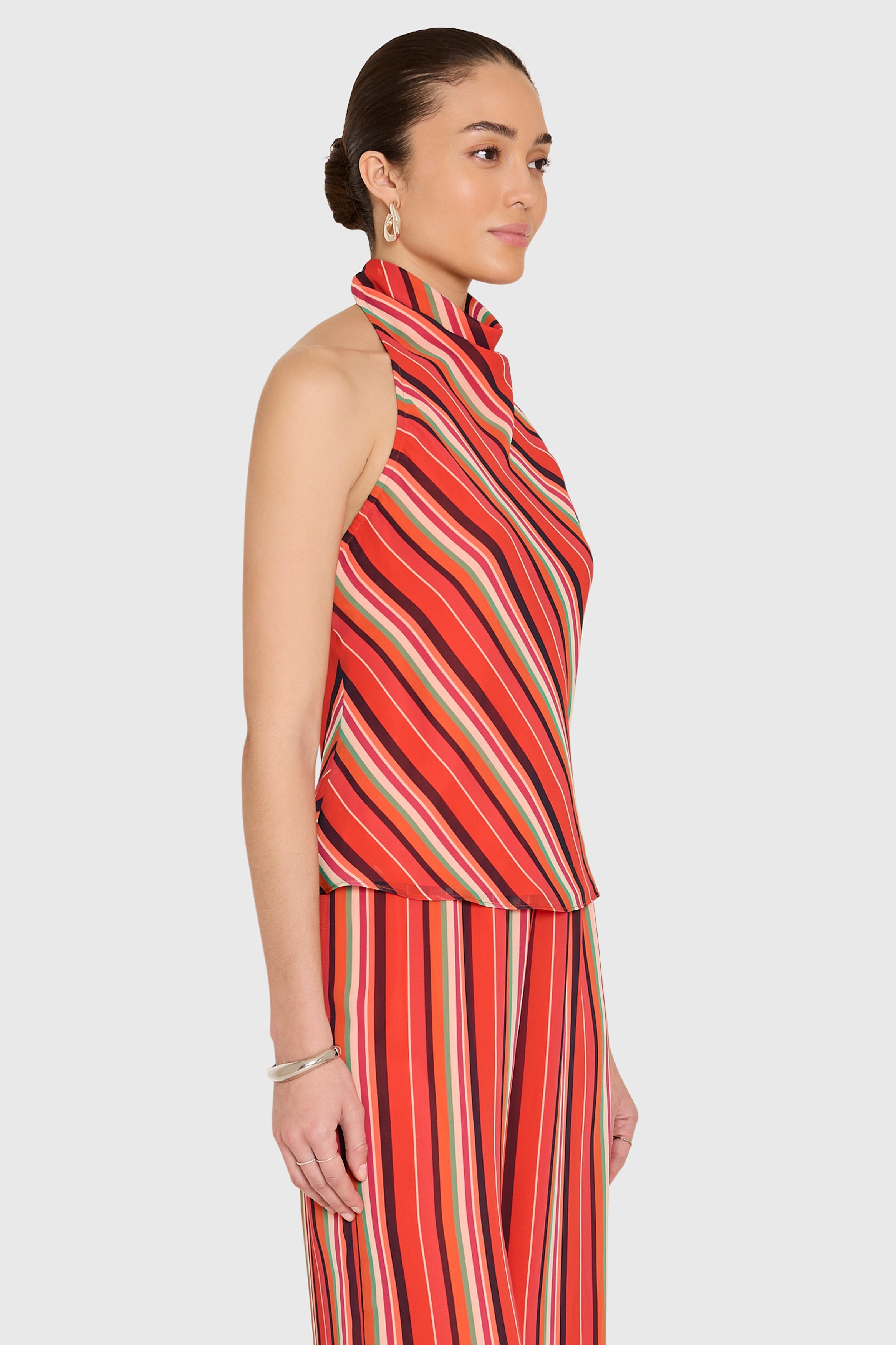 Samba Top in Soleil Stripes