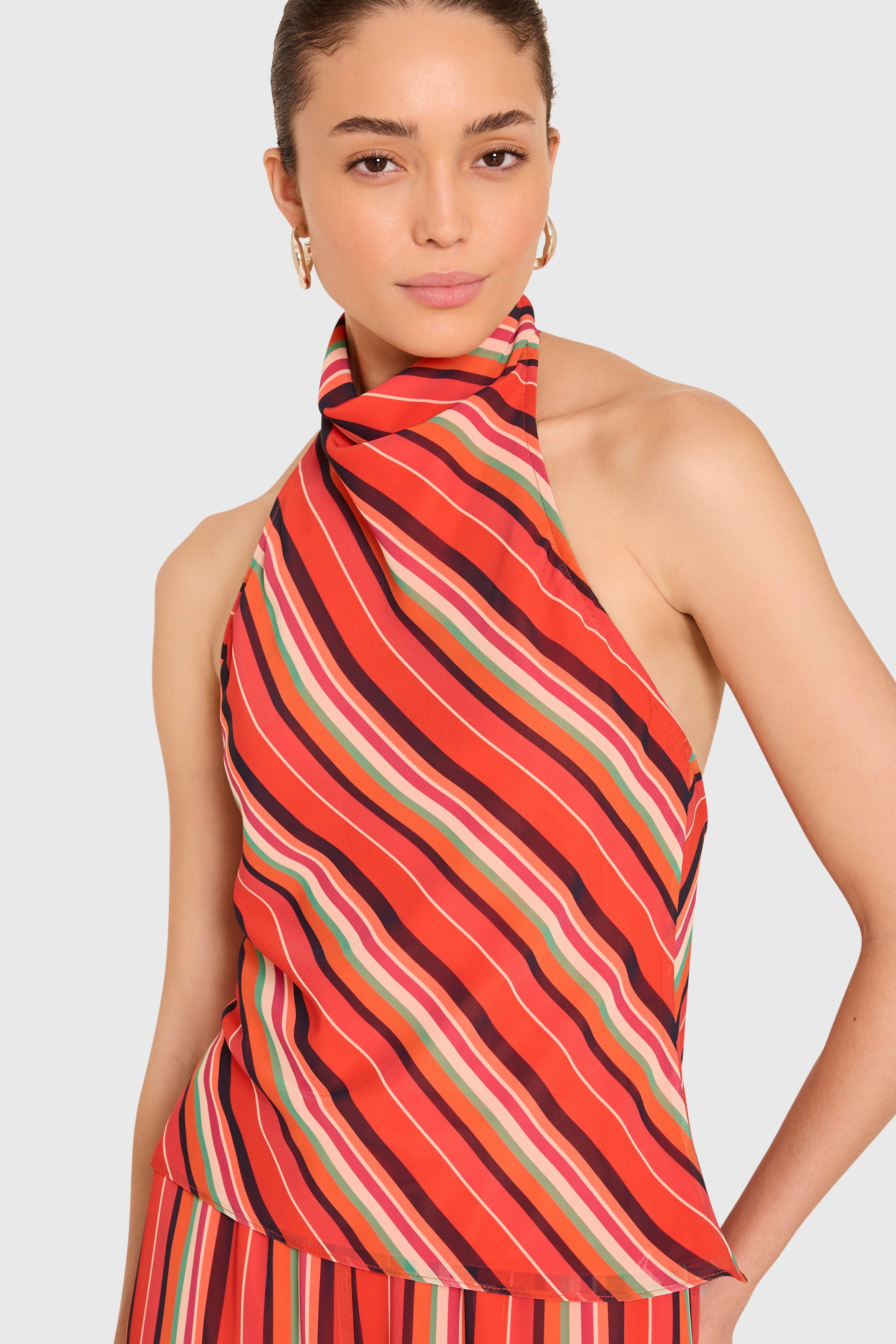 Samba Top in Soleil Stripes