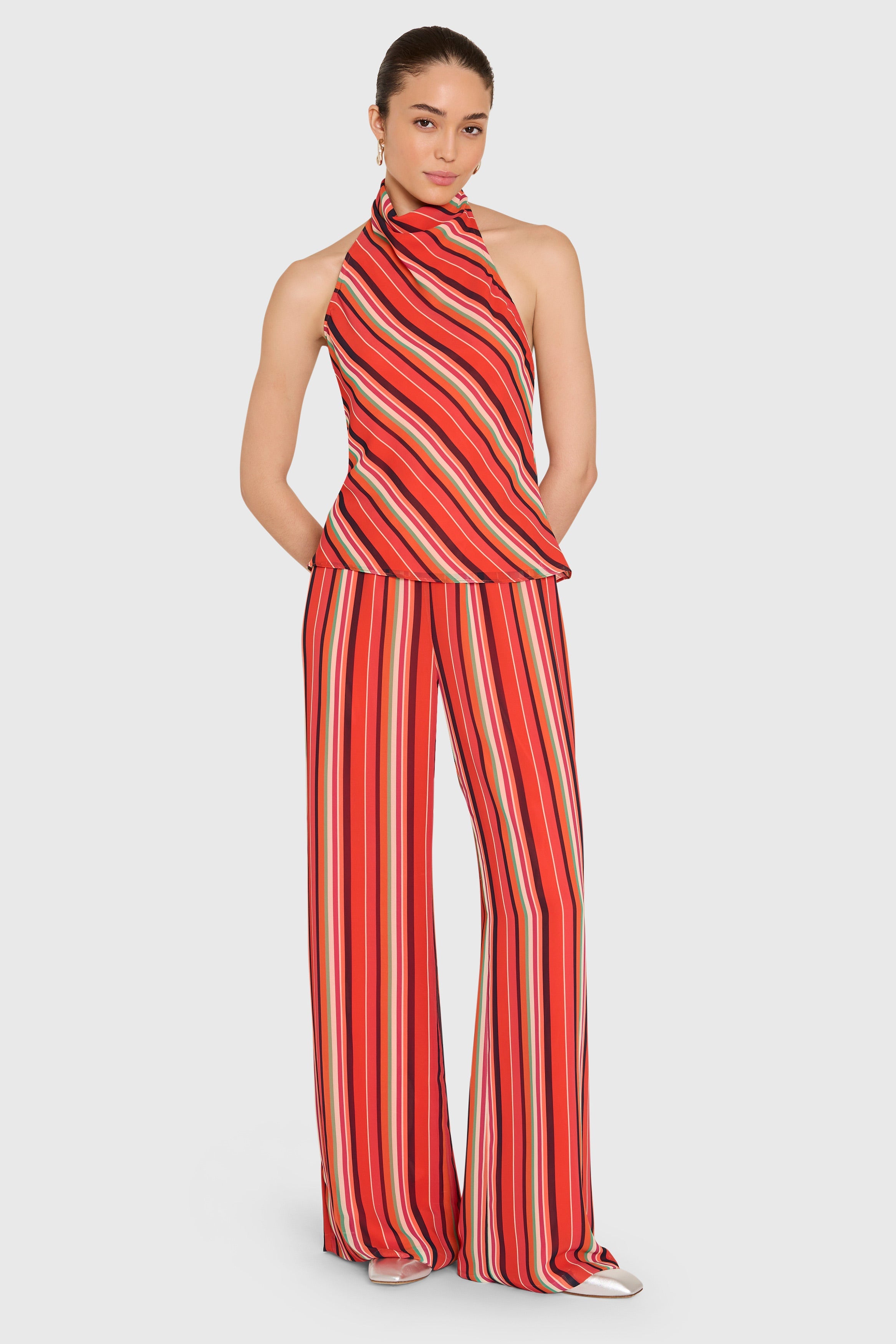 Samba Top in Soleil Stripes