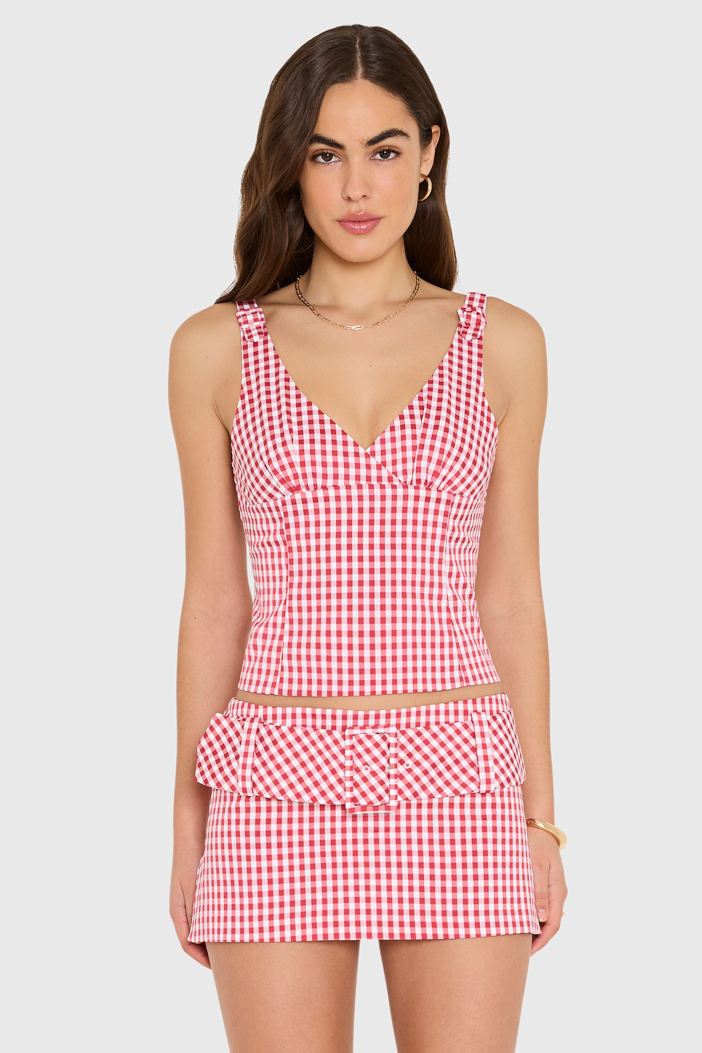 Alistair Top in Gingham