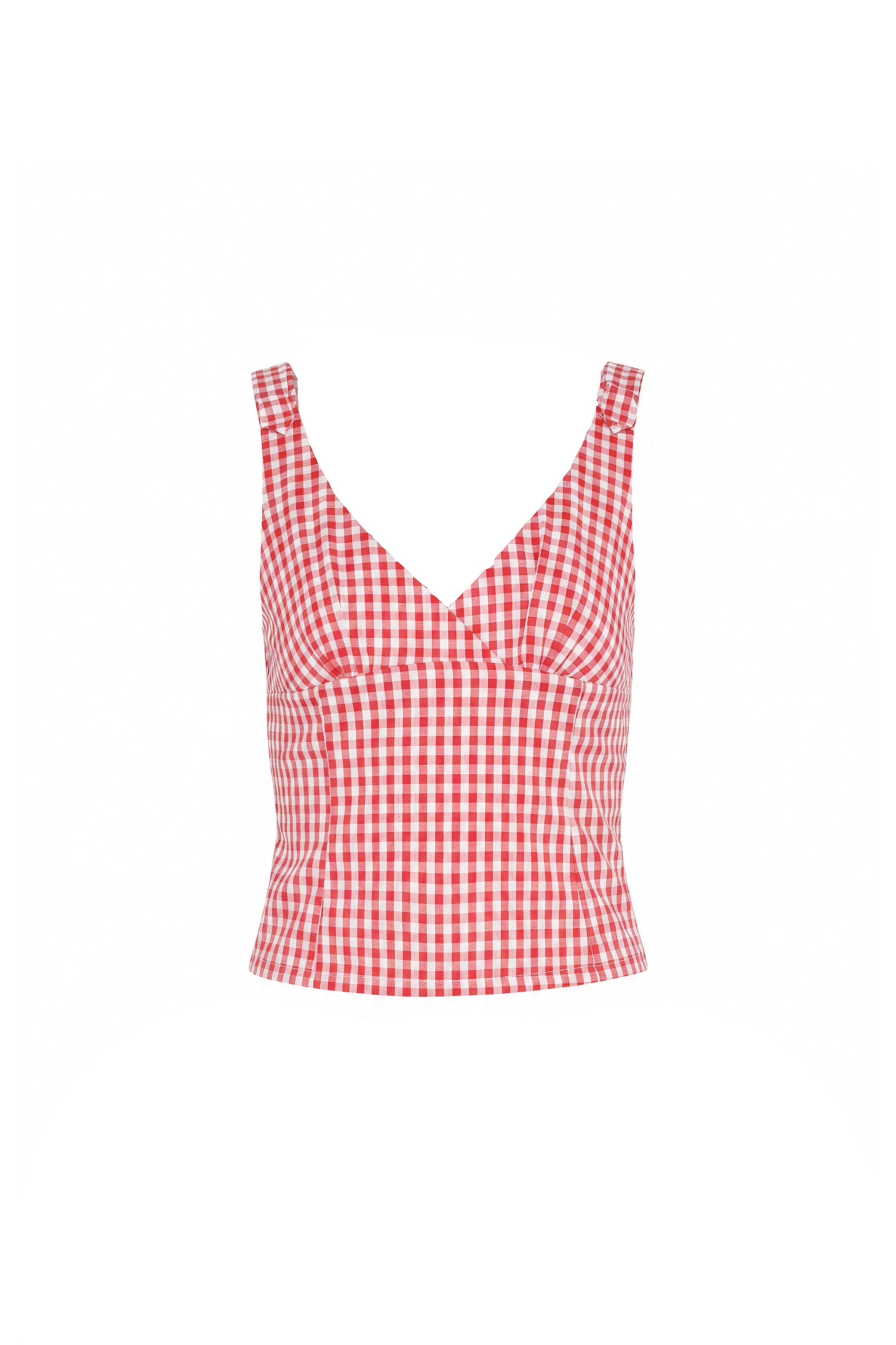 Alistair Top in Gingham