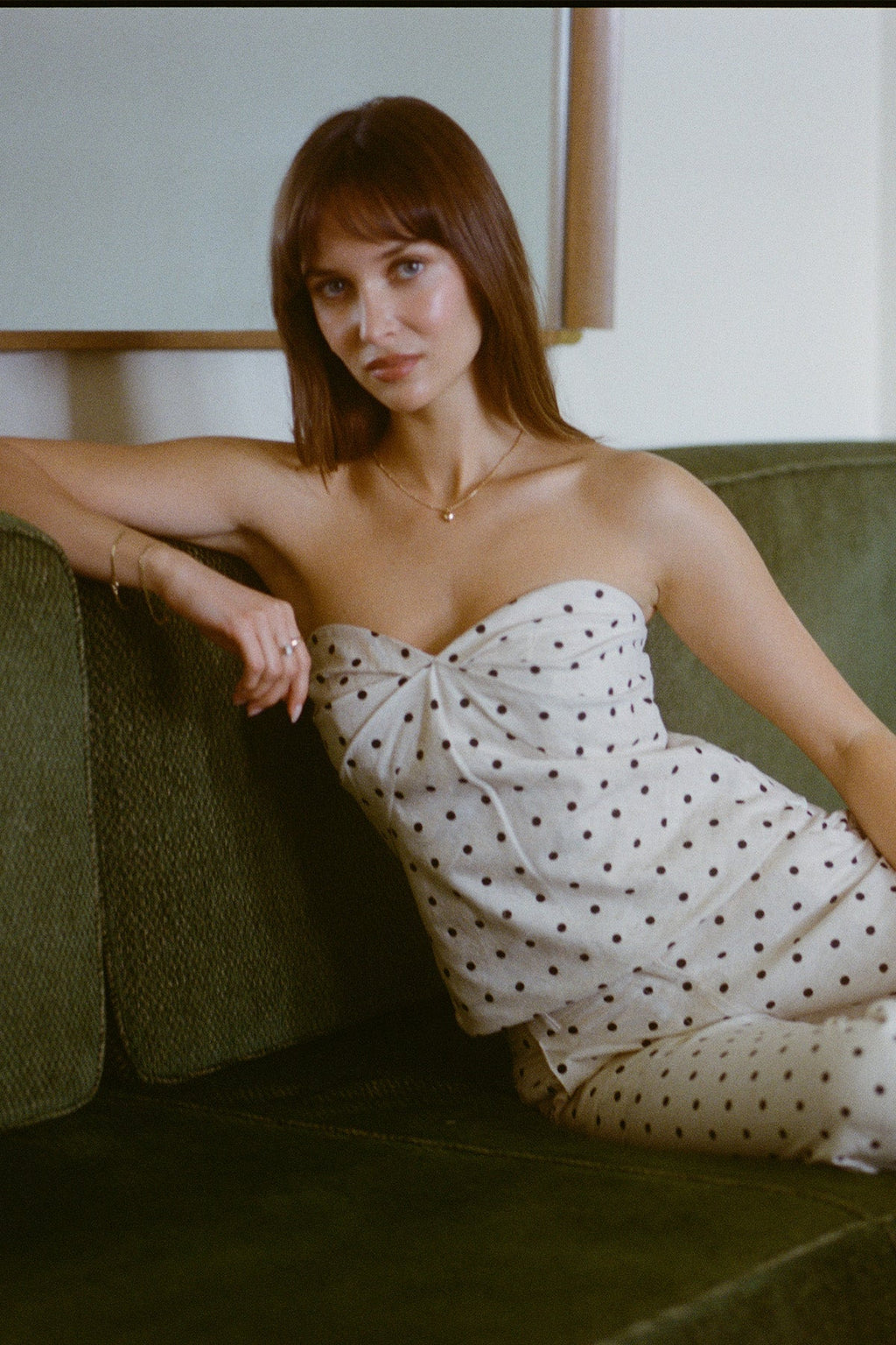 Soho Top in Polka Dot