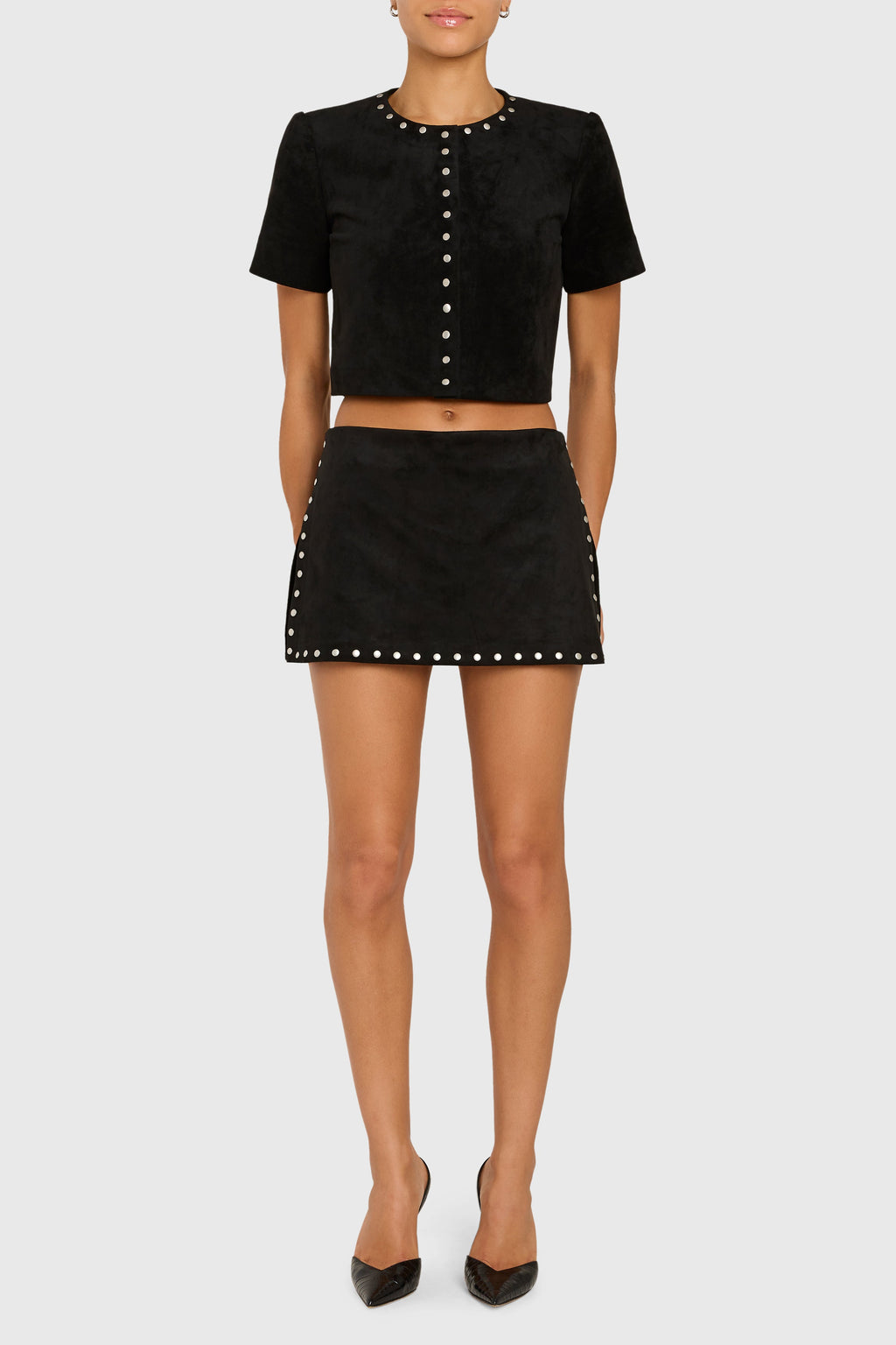 Braswell Top in Suede