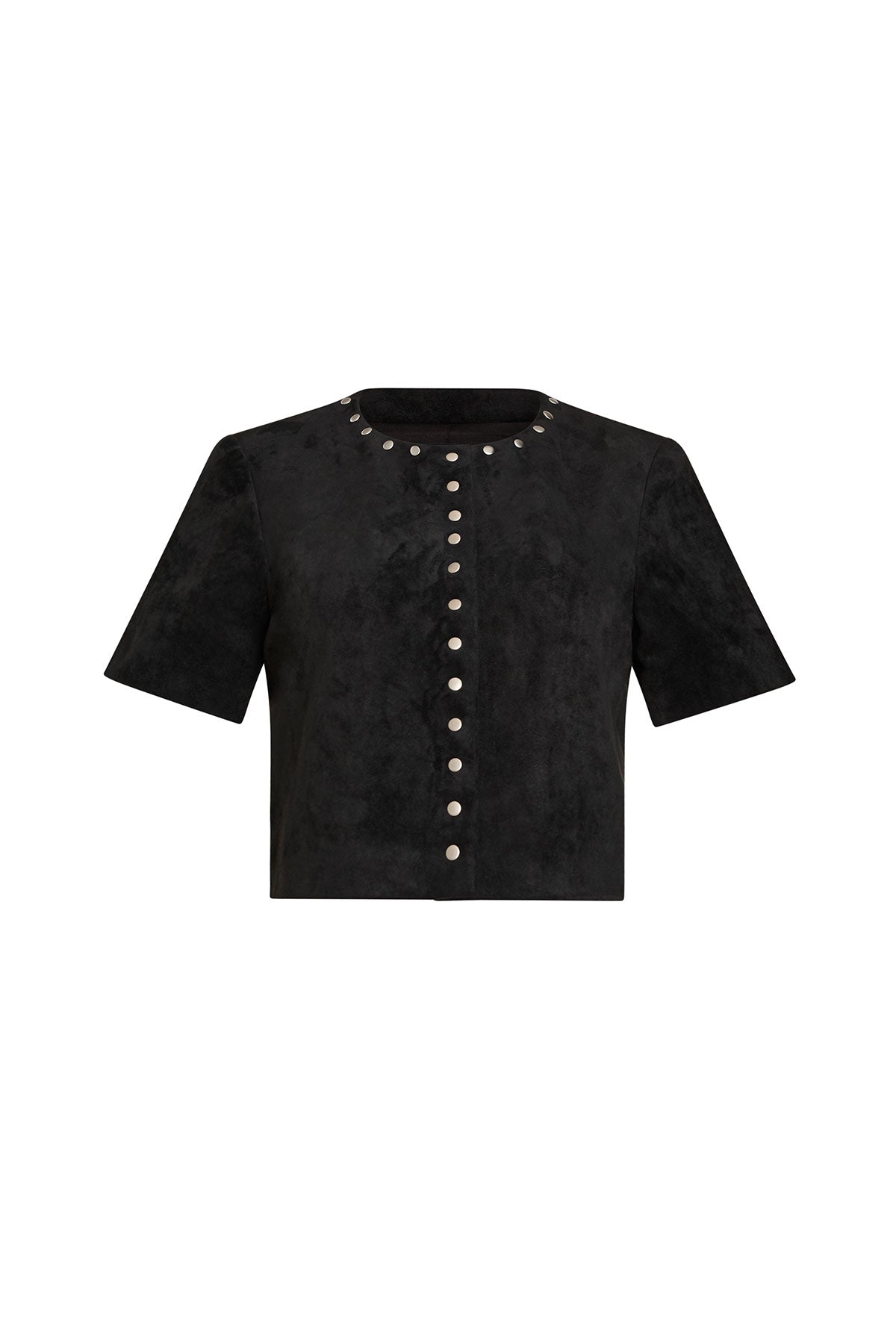 Braswell Top in Suede